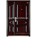 Hot Egypt Design Steel Security Door KKD-571B For One And A Half Door Leaf Design